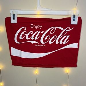 Coca Cola tube top